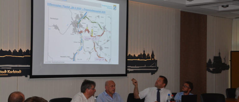 Stadtrats­sitzung Karlstadt: Vorstellung Verkehrs­gutachten